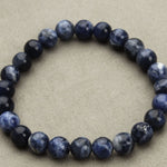Aventurine Blue Sandstone Beads Round Bead Bracelet Bracelet